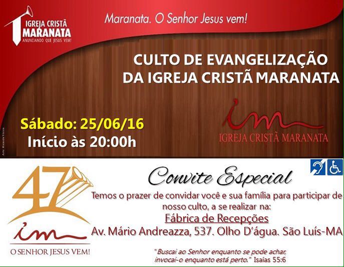 Evangelização, uma marca da igreja de Cristo