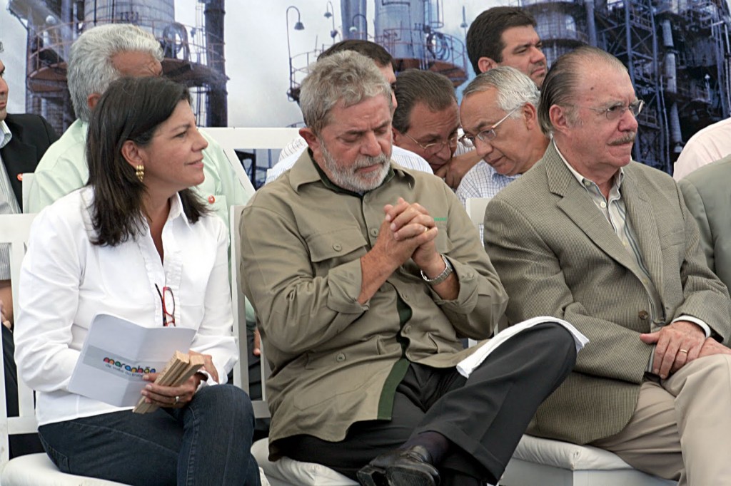 Lula Roseana e Sarney