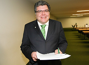 O deputado Sarney Filho no Congresso em 2010