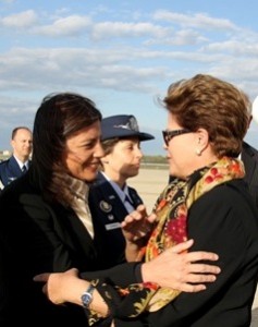 Roseana e Dilma