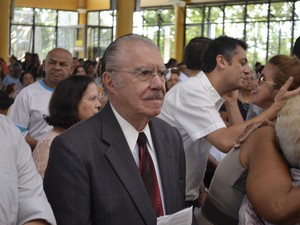 O senador José Sarney (Foto: Abinoan Santiago/G1)