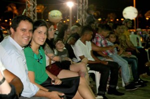 Prefeito Edivaldo e a primeira dama, Camila Vasconcelos, prestigiaram programação dos 402 anos de São Luís