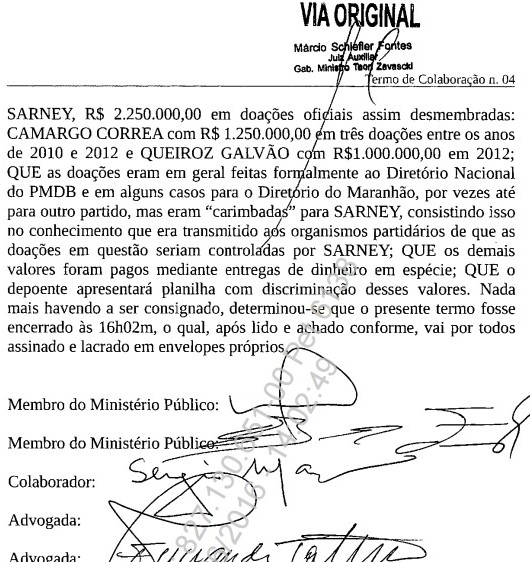 sarney propina 2